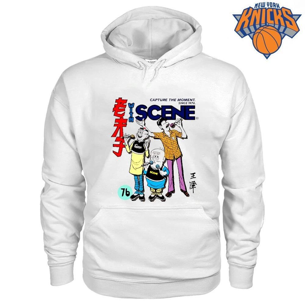 Vintage Old Master Q Cartoon Scene Graphic Shirt