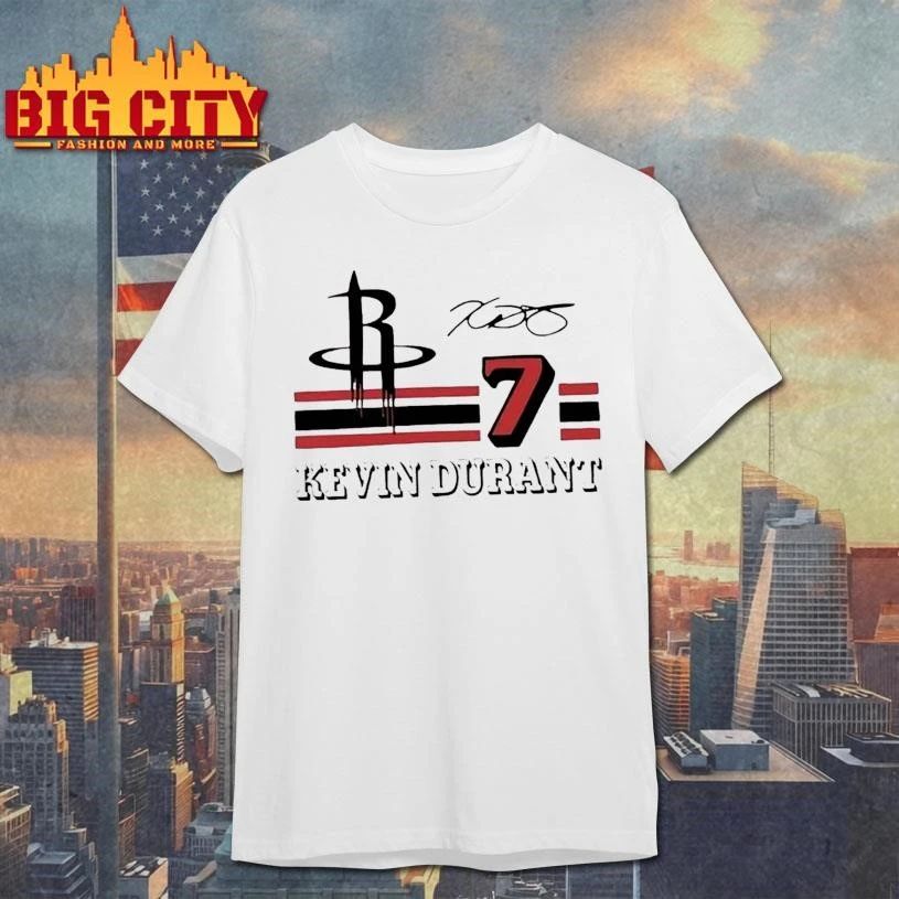Kevin Durant 7 Houston Rockets 2026 NBA Playoff Signature Shirt