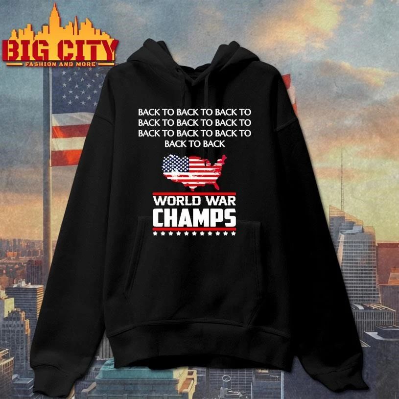 Usa Back To Back World War 11 Champs Shirt