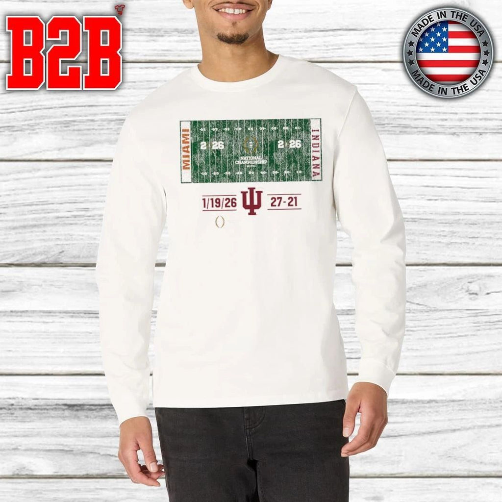 Indiana Football CFP National Champions Field Shirt