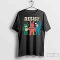 Classic Resist Portland Frog And Friends