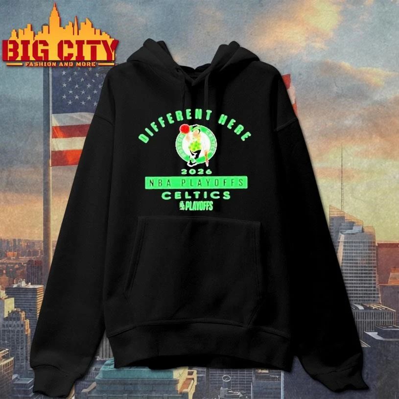 Boston Celtics 2026 Nba Playoffs Different Here Shirt