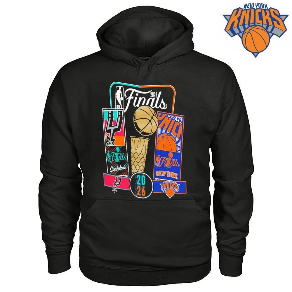 San Antonio Spurs Youth Stadium Essentials 2026 NBA Finals Ticket Matchup Shirt