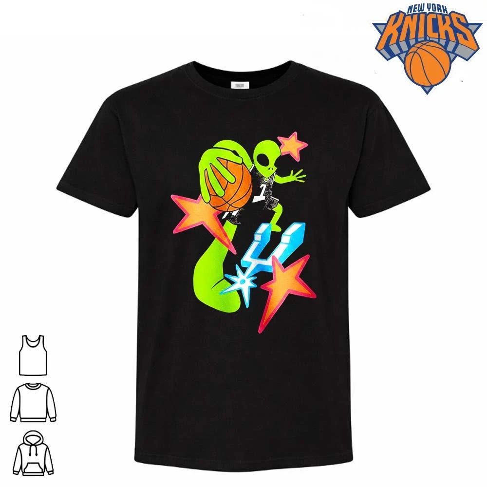 2026 Spurs Conference Finals Wemby Alien Shirt