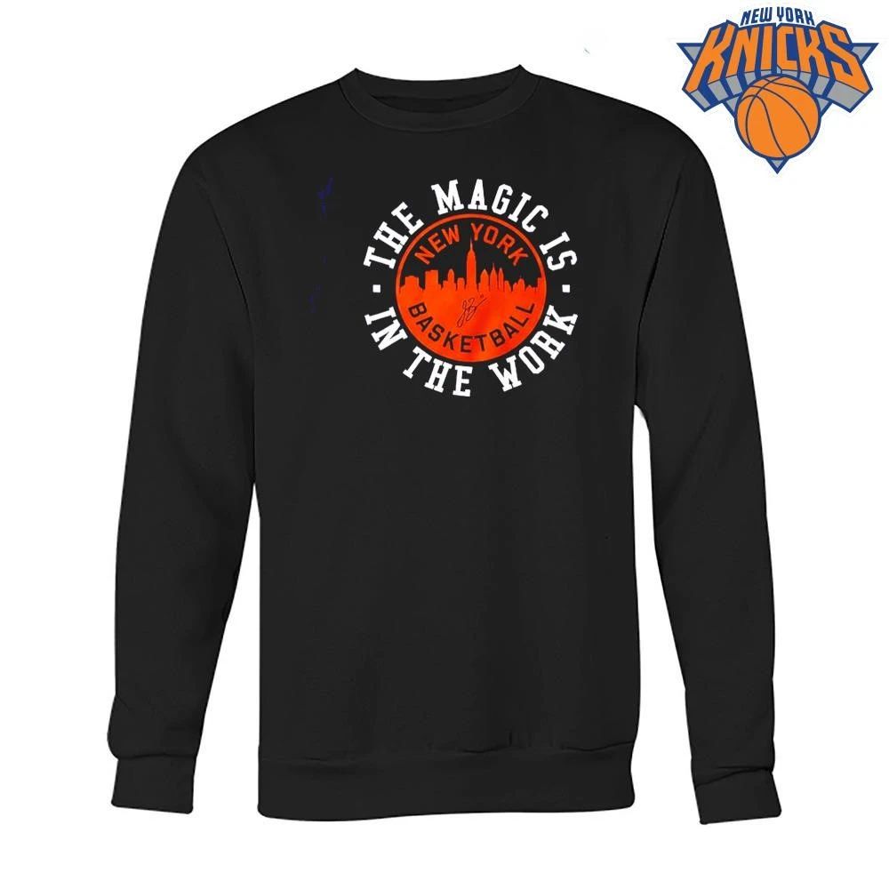 The Magic Is In The Work New York Basketball Skyline NBA Finals 2026 Shirt