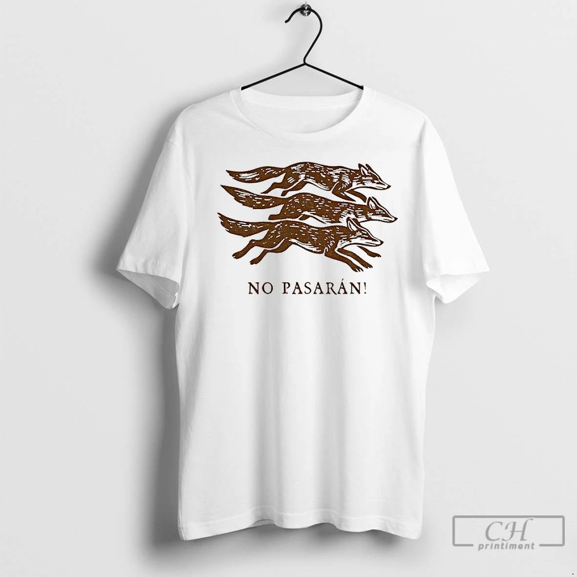 Classic No Pasaran Anti Fascist Fox