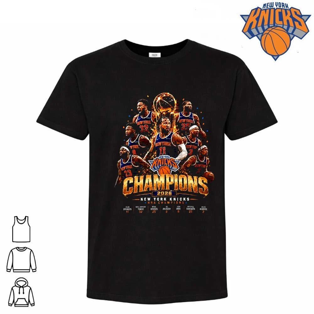CHAMPIONS 2026 Knicks NBA Finals Victory Shirt