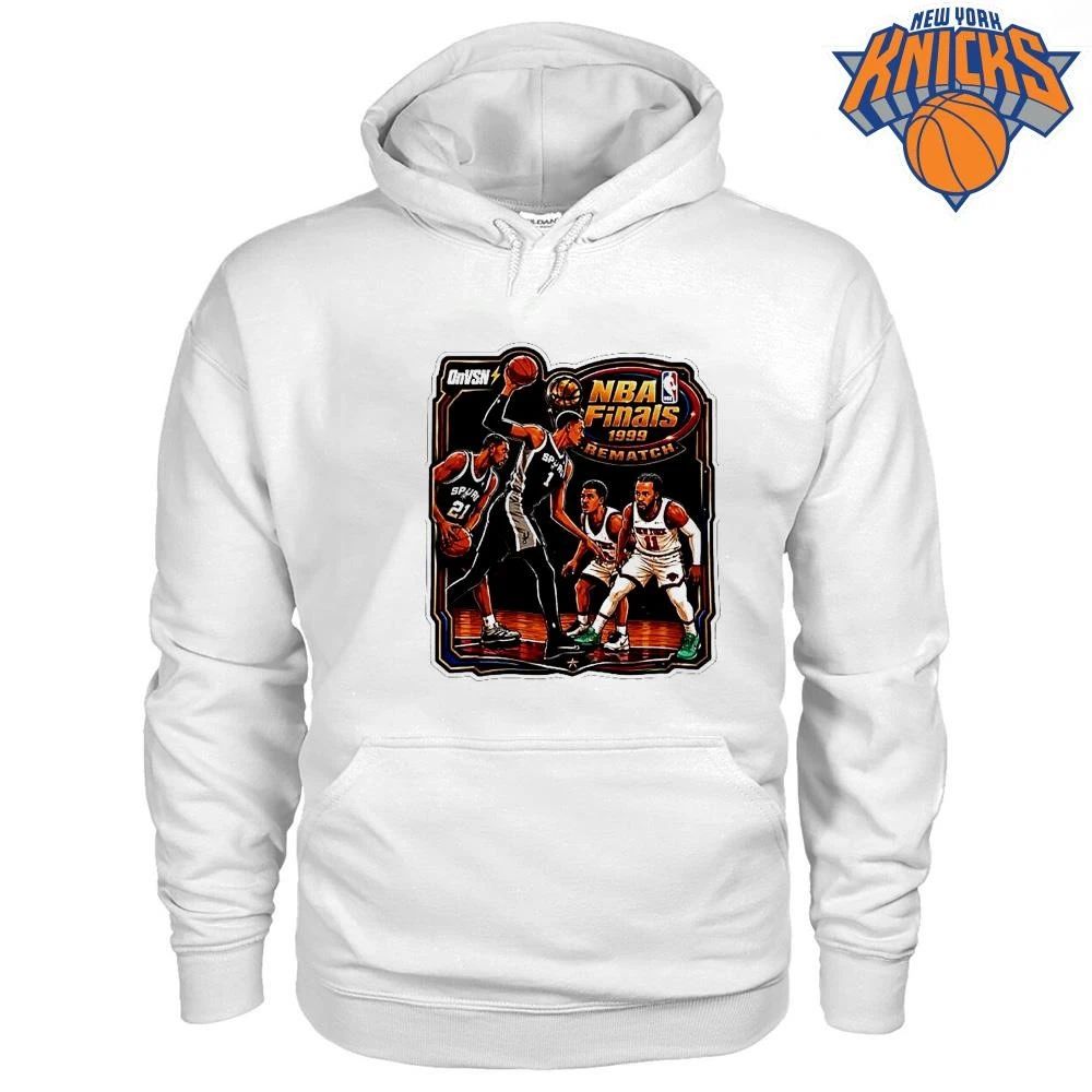 Tim Duncan And Victor Wembanyama San Antonio Spurs 1999 Nba Finals Rematch Shirt