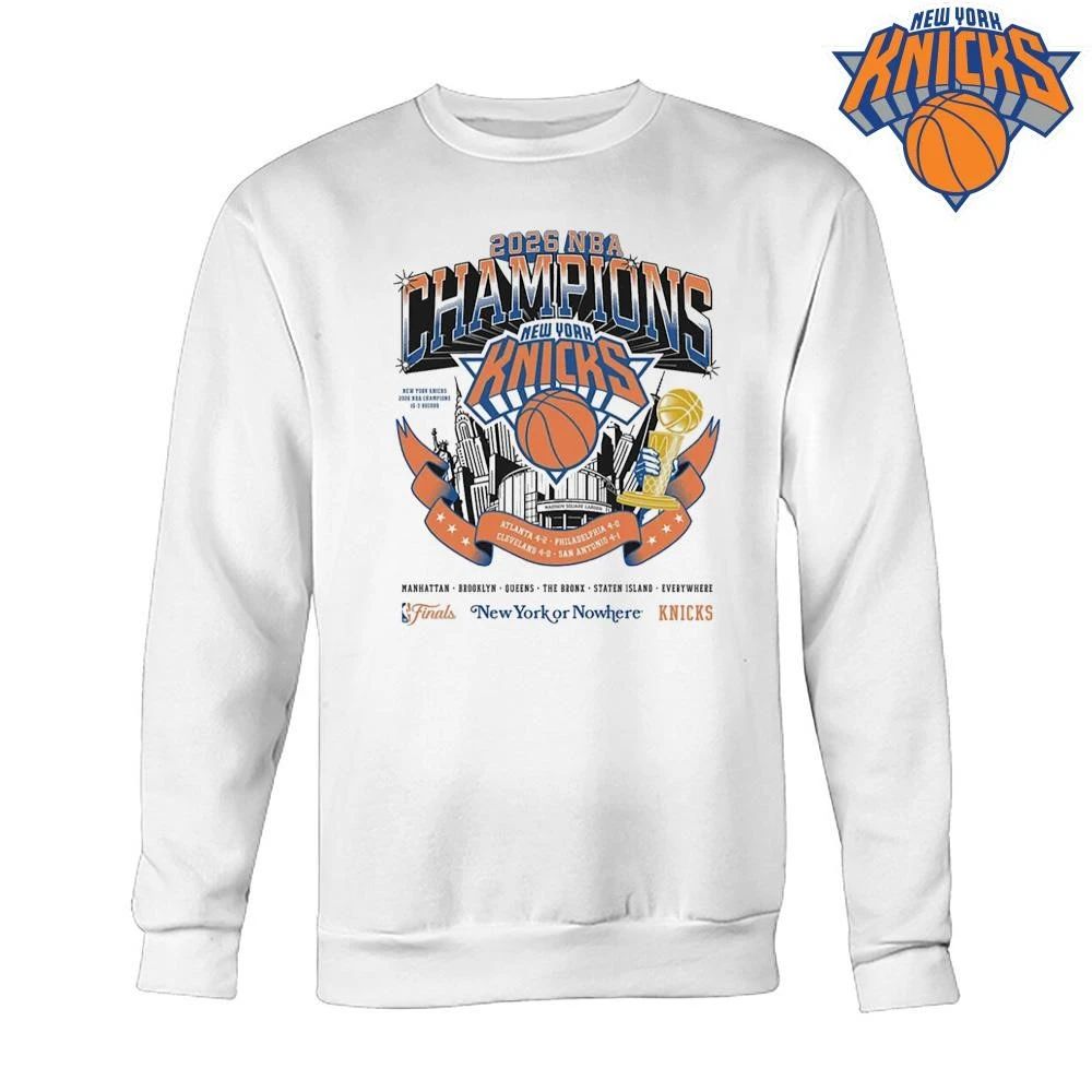 NYON Knicks 2026 NBA Champions Shirt