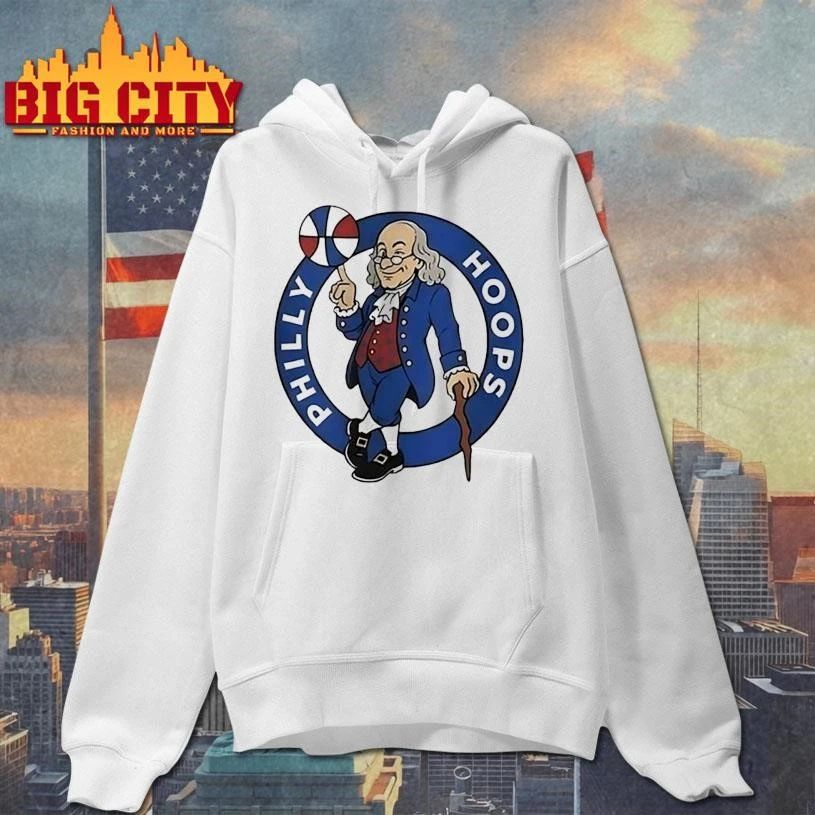 Ben Franklin Philly hoops Philadelphia 76ers Shirt