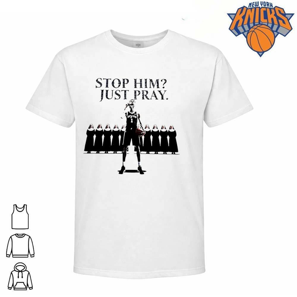Victor Wembanyama Alien Mask Vs Nuns Stop Him Just Pray Shirt