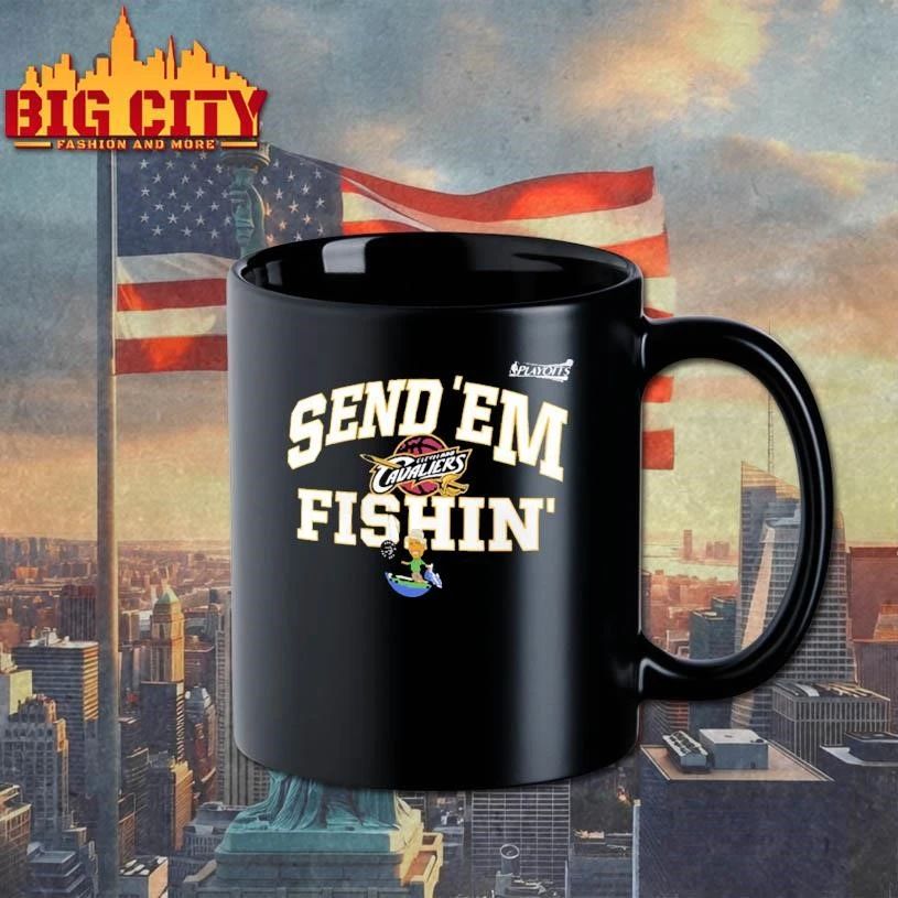 Cleveland Cavaliers Send’Em Fishin 2026 Playoffs Shirt