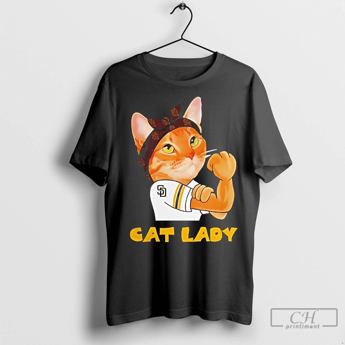 Classic Strong Cat Lady San Diego Padres