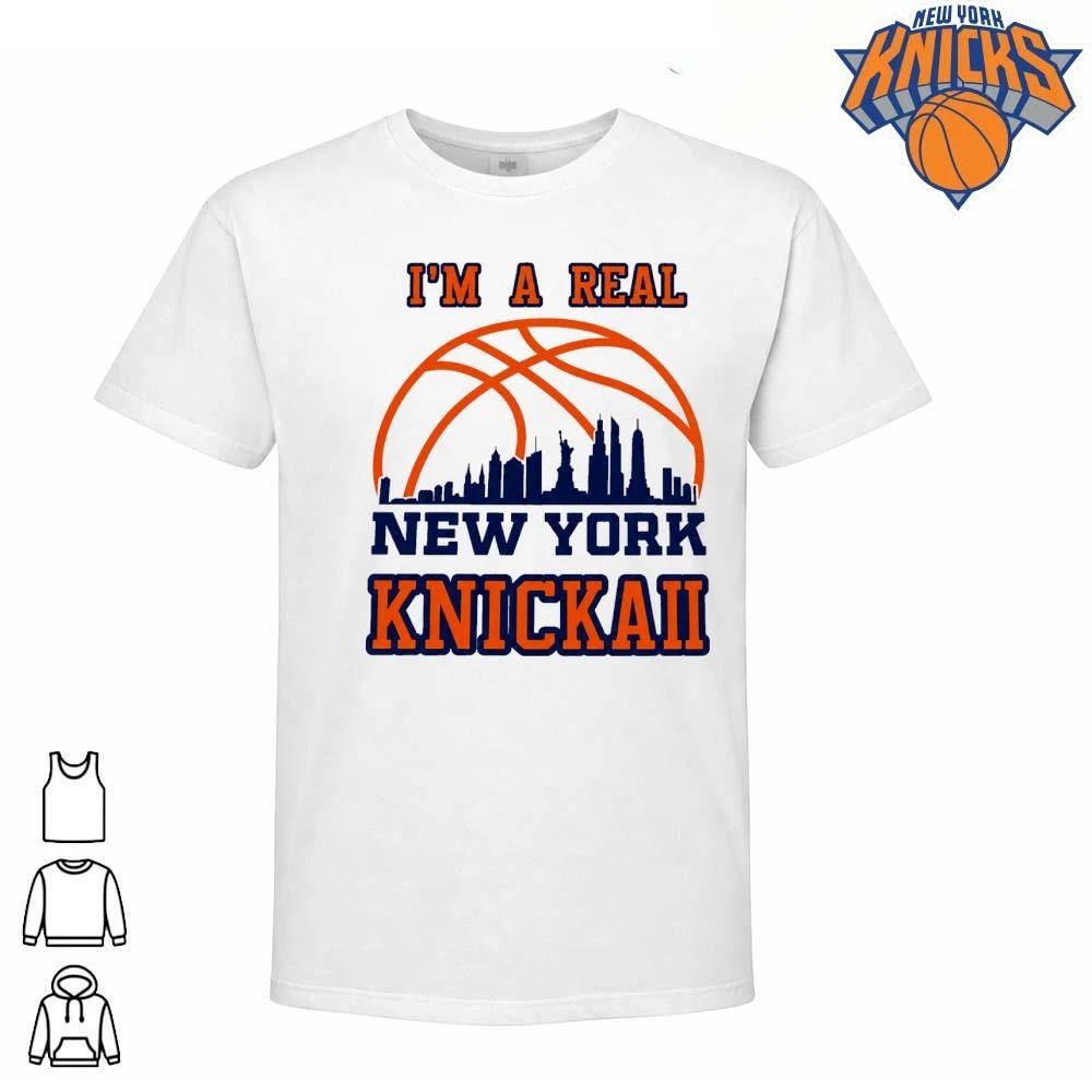 Im A Real New York Knick Basketball Skyline 2026 NBA Finals Shirt