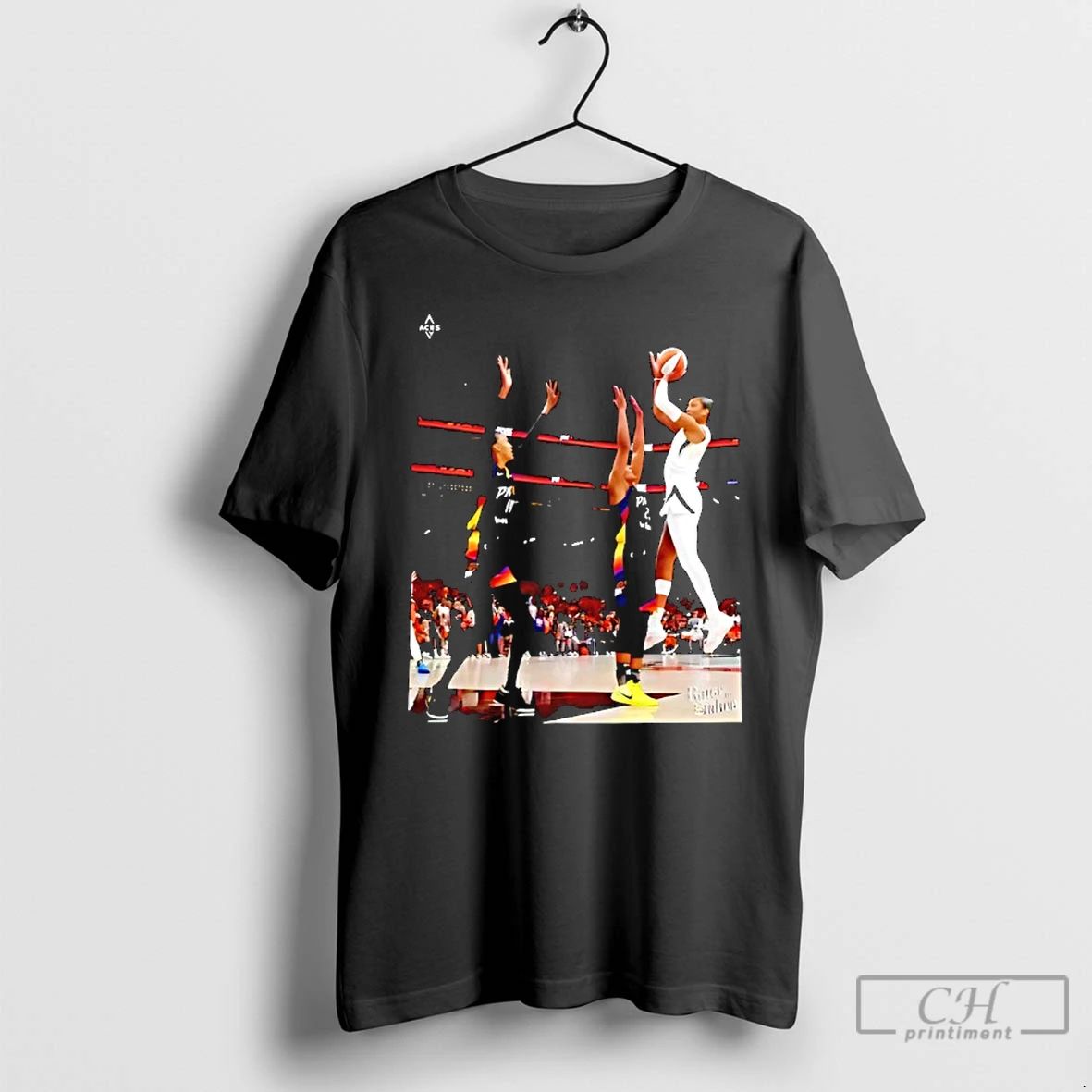 Premium Aja Wilson Las Vegas Aces Hang It In The Louvre T Shirts