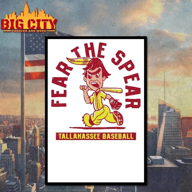 Fear The Spear Tallahassee Baseball Graphic Shirt
