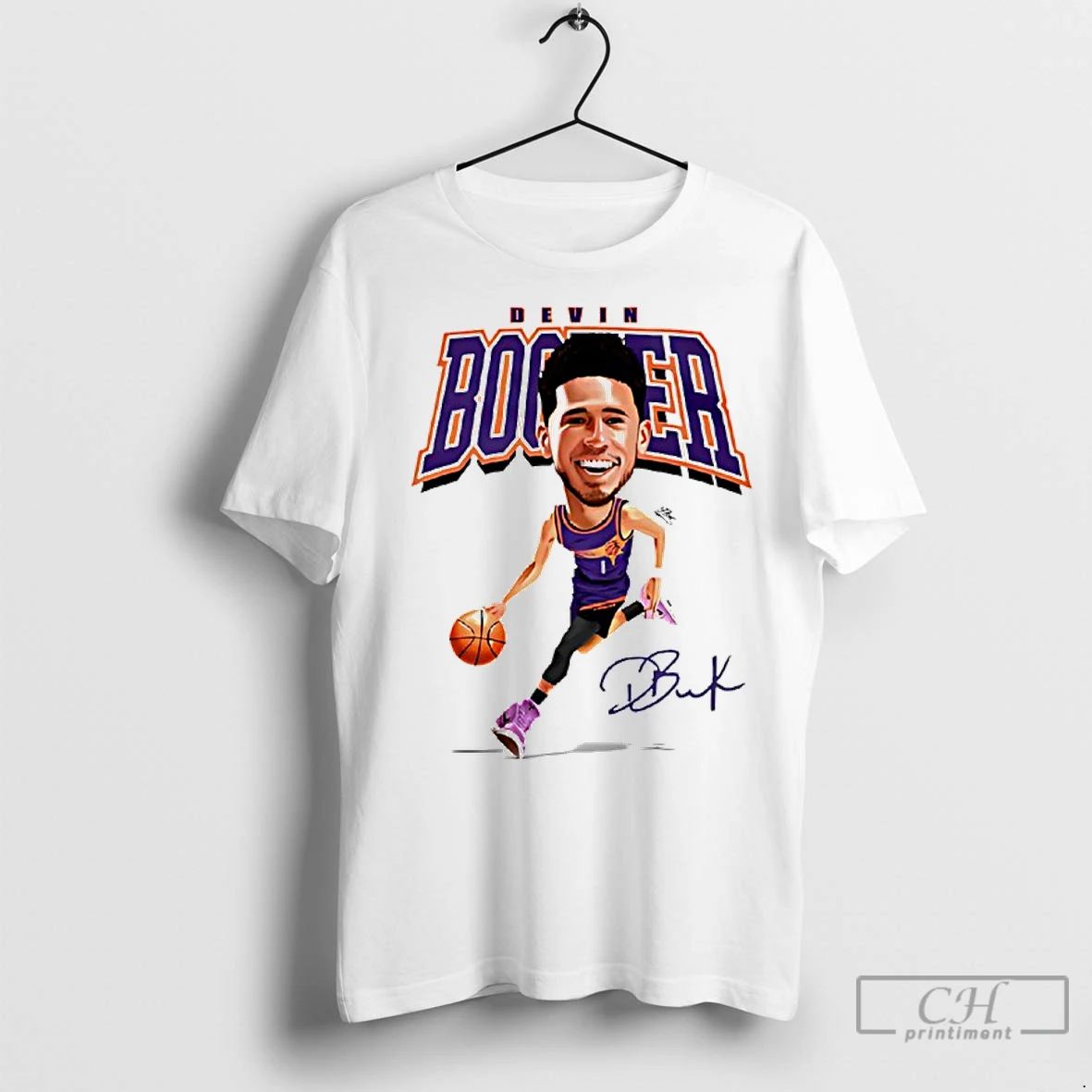 Classic D Book Devin Booker Phoenix Suns Signature Cartoon