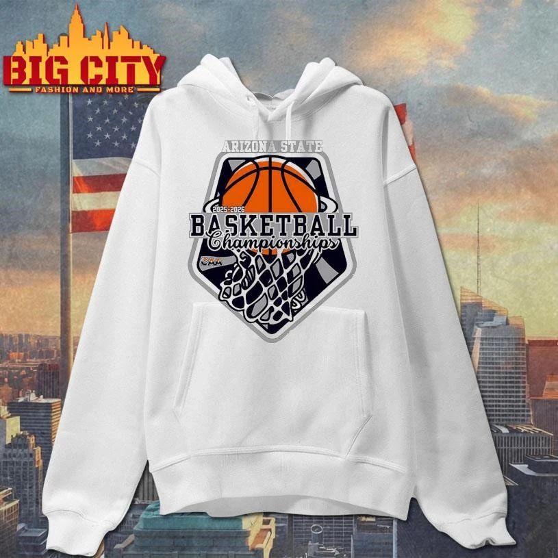 Arizona 2025 26 Caa State Championship Basketball Graphic Shirt