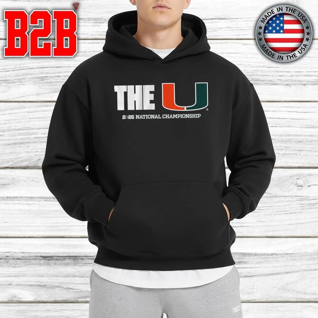 Miami Football The U CFP National Championship Shirt