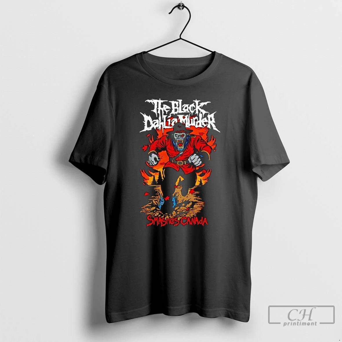 Premium The Black Dahlia Murder Smashes Canada 2025 T Shirts
