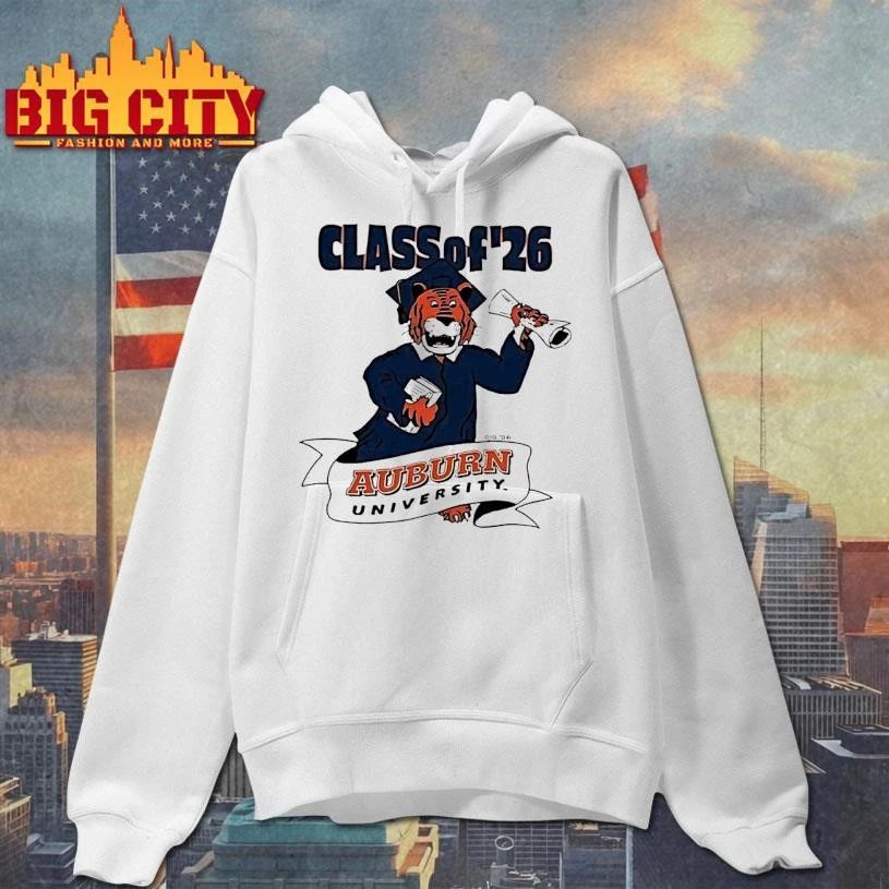 Class Of 26 Auburn Of University Shirt