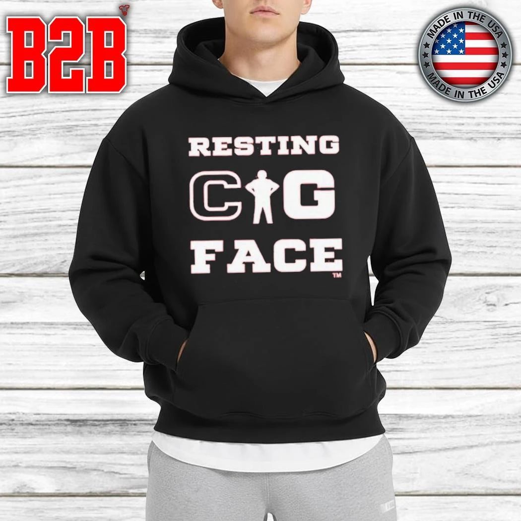 Aaron Matas Hoosiers Resting Cig Face Shirt