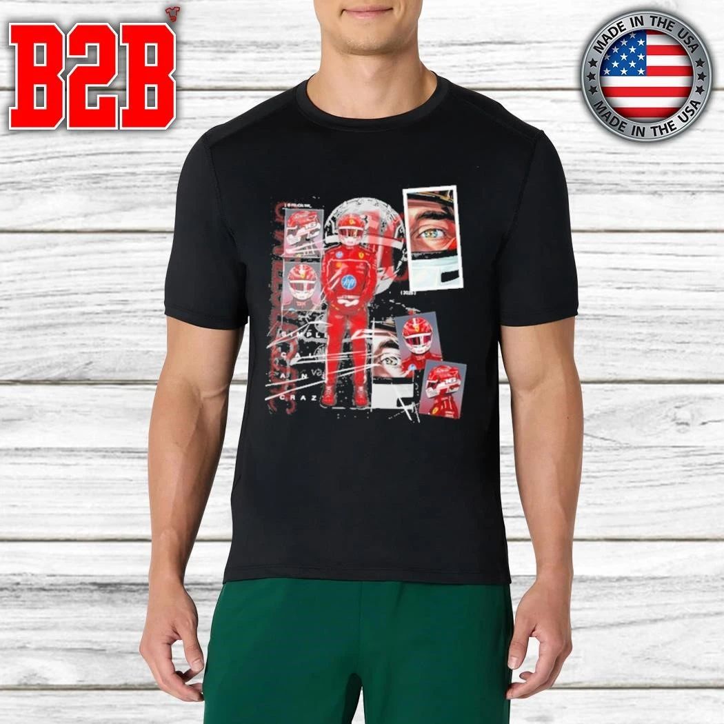 Charles Leclerc Ferrari 2026 F1 Racing Shirt