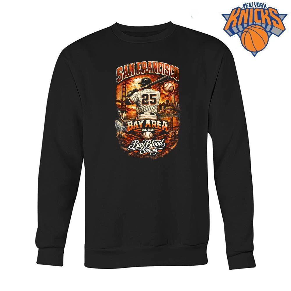 San Francisco Bay Area Baseball Giants Bay Blood Clothing Shirt