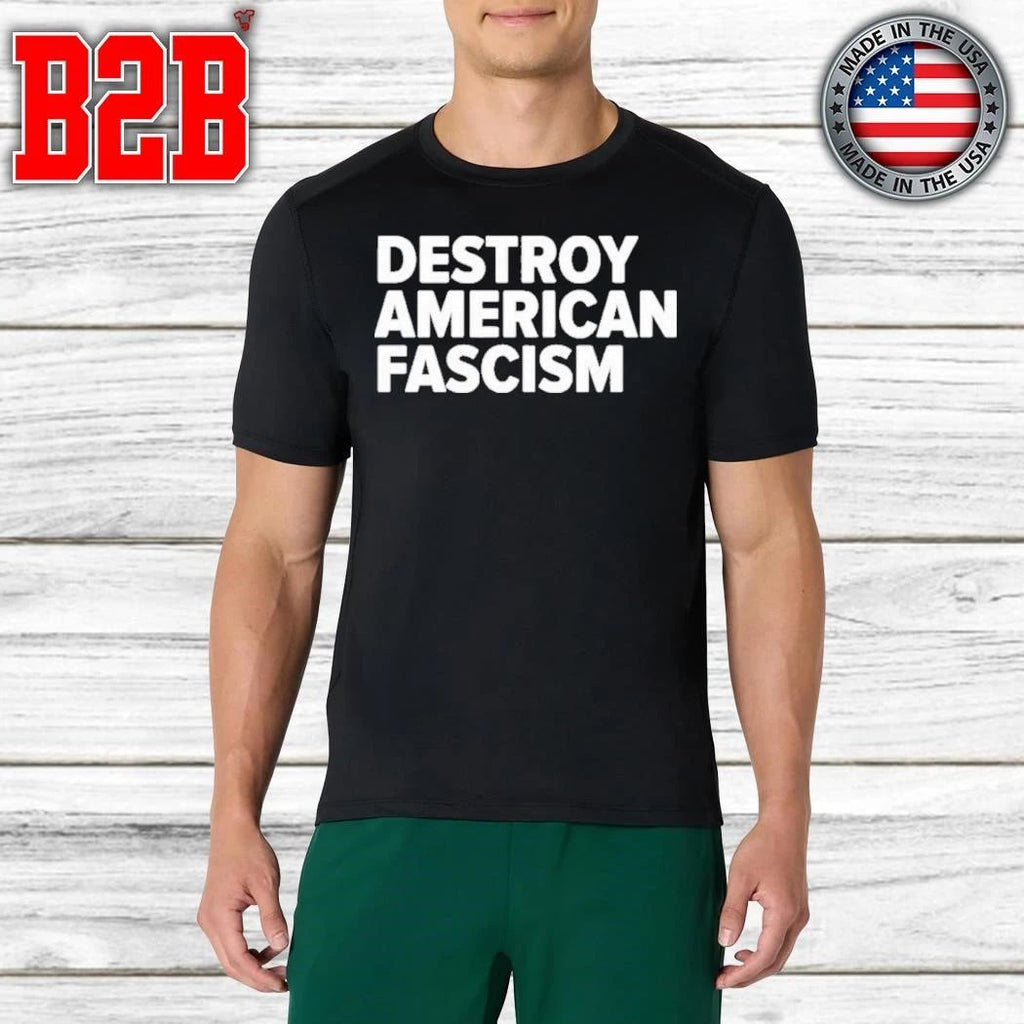 Tom Morello Destroy American Fascism Shirt