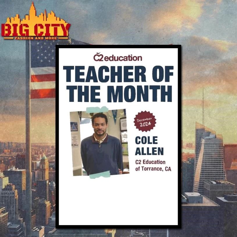 Cole Thomas Allen Teacher of the Month Graphic Shirt