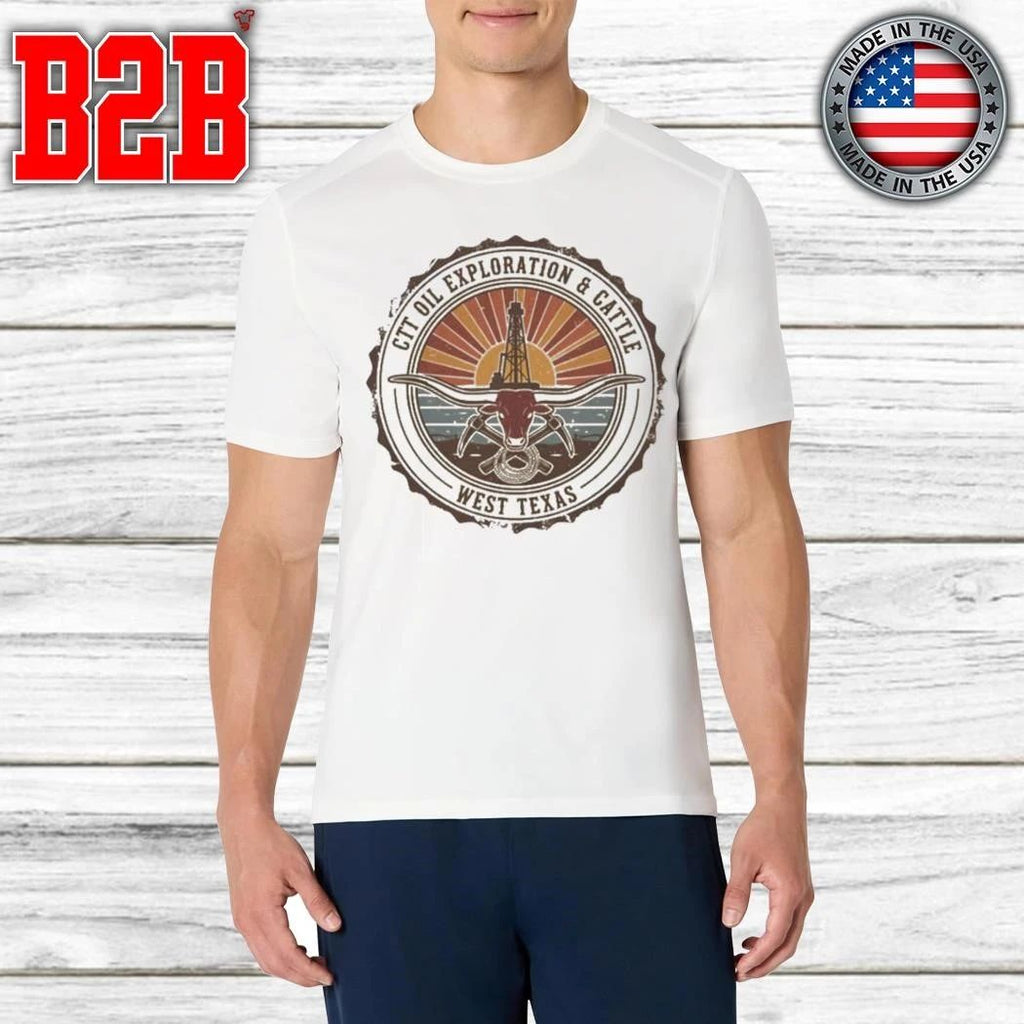 CTT Oil Exploration & Cattle West Texas Landman 2026 Shirt
