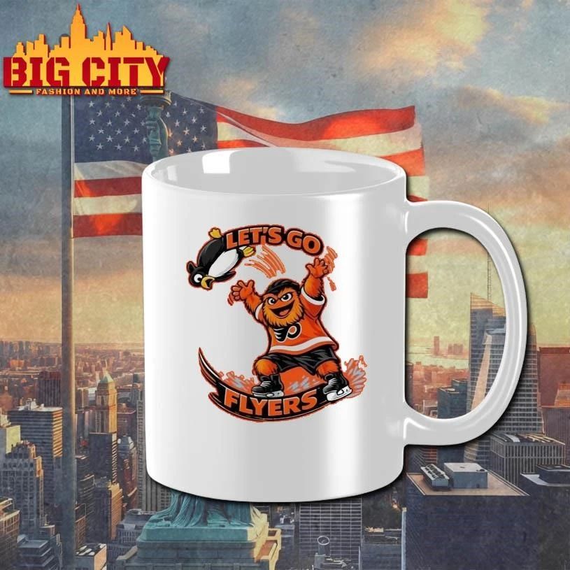 Philadelphia Flyers Gritty Mascot Throwdown Playoff 2026 Graphic Shirt