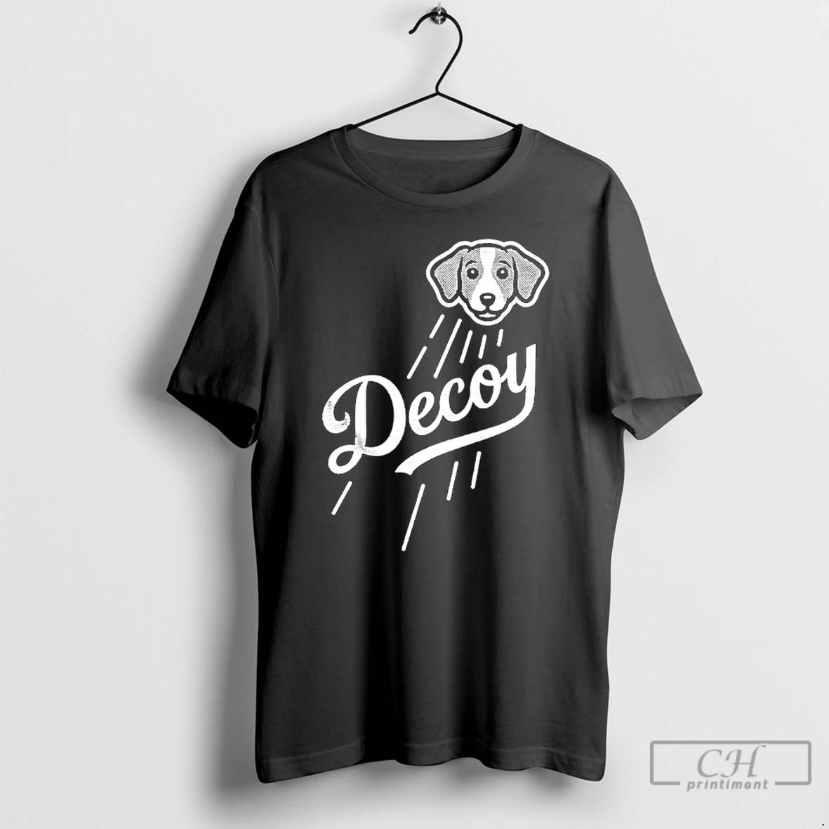 Premium Decoy Dog Los Angeles Dodgers Parody Logo T Shirts
