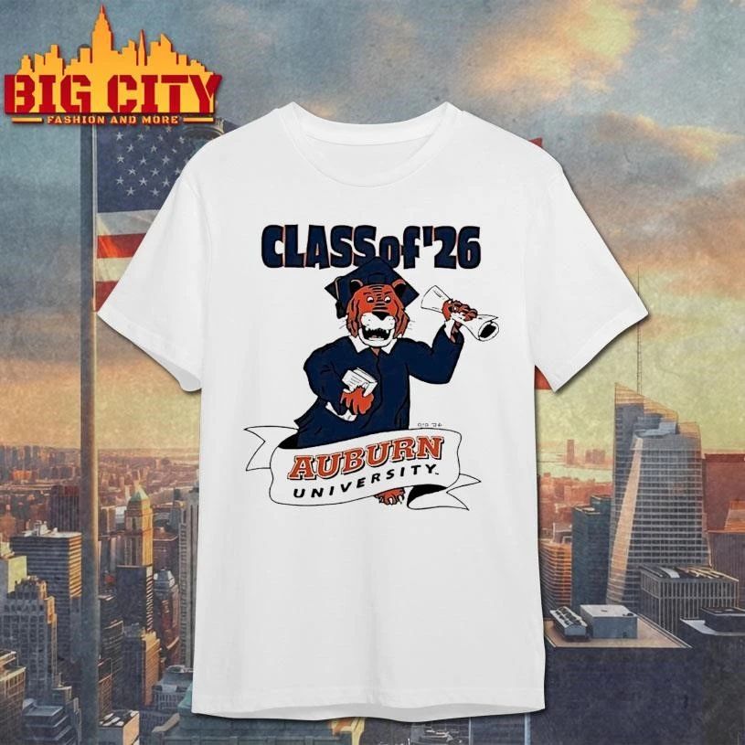 Class Of 26 Auburn Of University Shirt