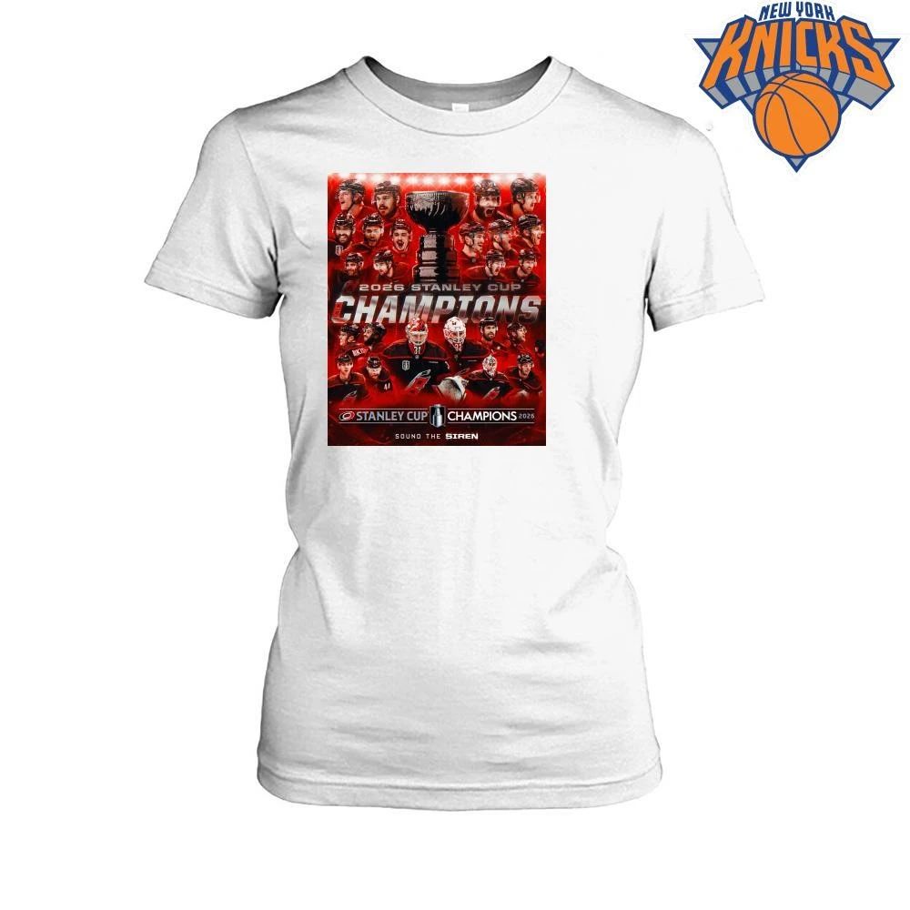 Carolina Hurricanes Champions Stanley Cup 2026 Shirt