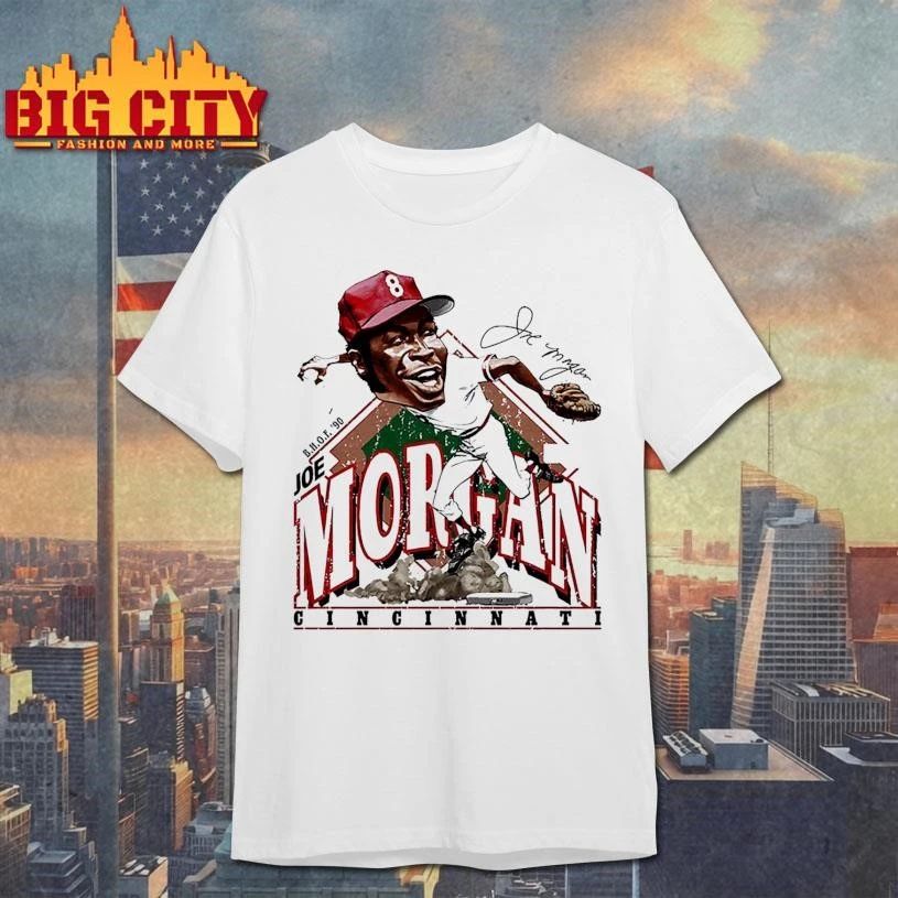 Joe Morgan Cincinnati Reds Bruce Stark Signature Shirt