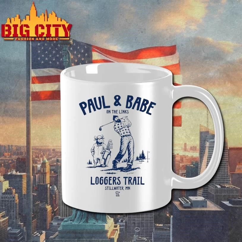 Original Paul and Babe On The Links Loggers Trail Stillwater Mn Graphic Shirt