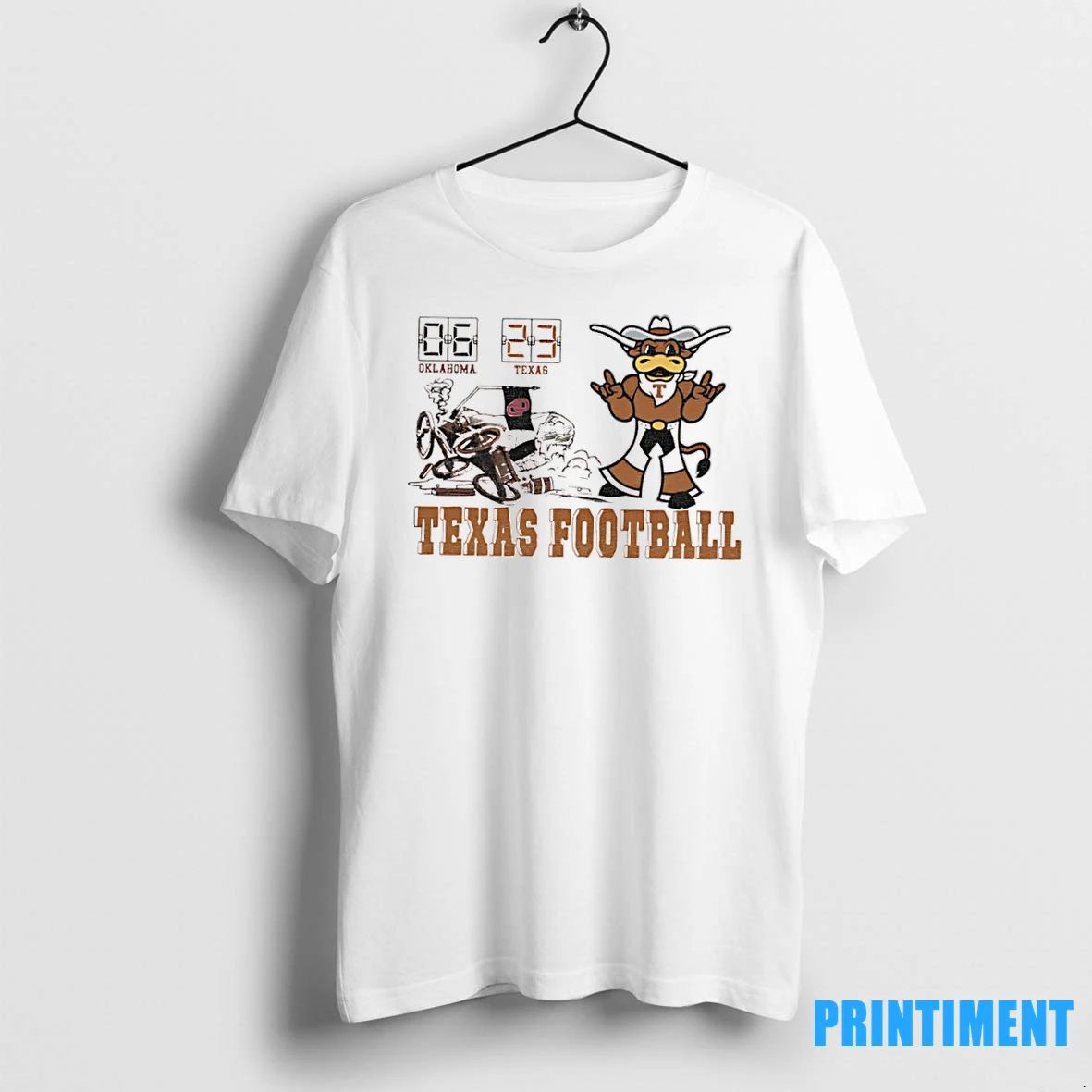 Texas Longhorns Vs Oklahoma Sooners 2025 Score With Oklahoma Tshirts Sweater