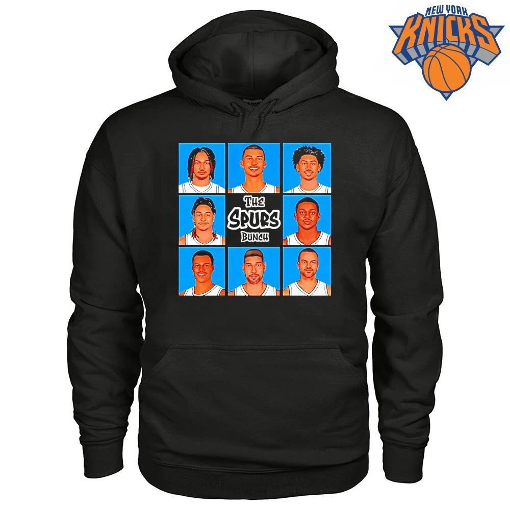 The Spurs Bunch San Antonio Spurs Basketball Bigface Players Graphic Nba 2026 Shirt