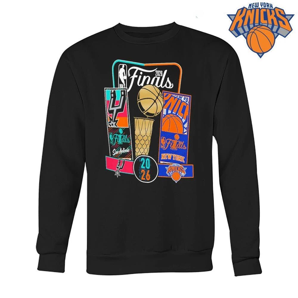 San Antonio Spurs Youth Stadium Essentials 2026 NBA Finals Ticket Matchup Shirt