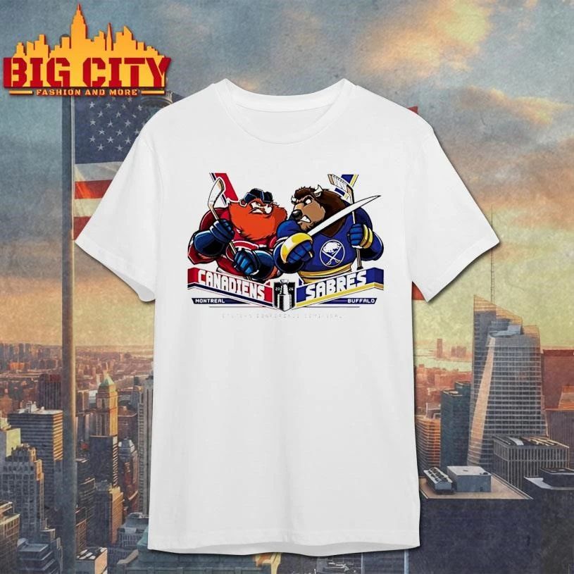 Montreal Canadiens Vs Buffalo Sabres Hockey Mascot Eastern Conference Semifinals Shirt