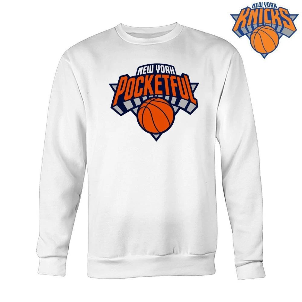 New York Pocketful Basketball team typography logo parody NBA Finals 2026 Shirt