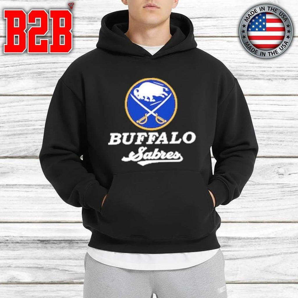 Buffalo Sabres Levelwear Black Team Surge Luxe Signature Knit Shirt