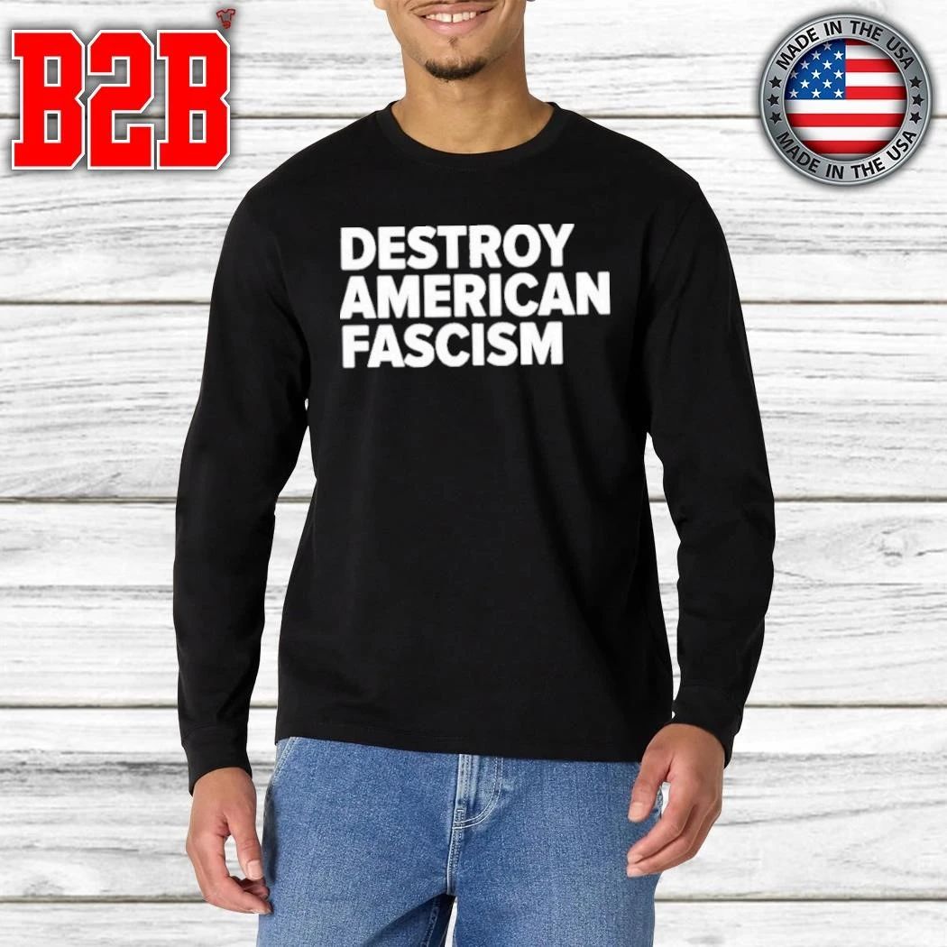 Tom Morello Destroy American Fascism Shirt