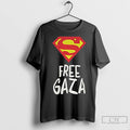 Classic Superman Free Gaza Logo