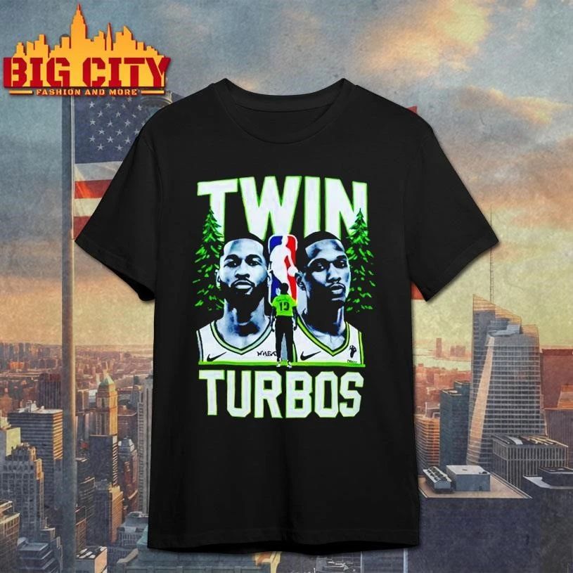 Minnesota Timberwolves Twin Tough NBA Graphic Shirt