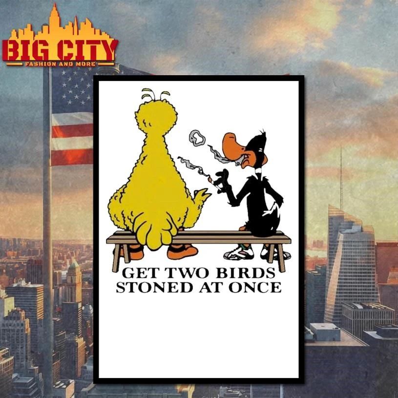 Get Two Birds Stoned At Once Shirt