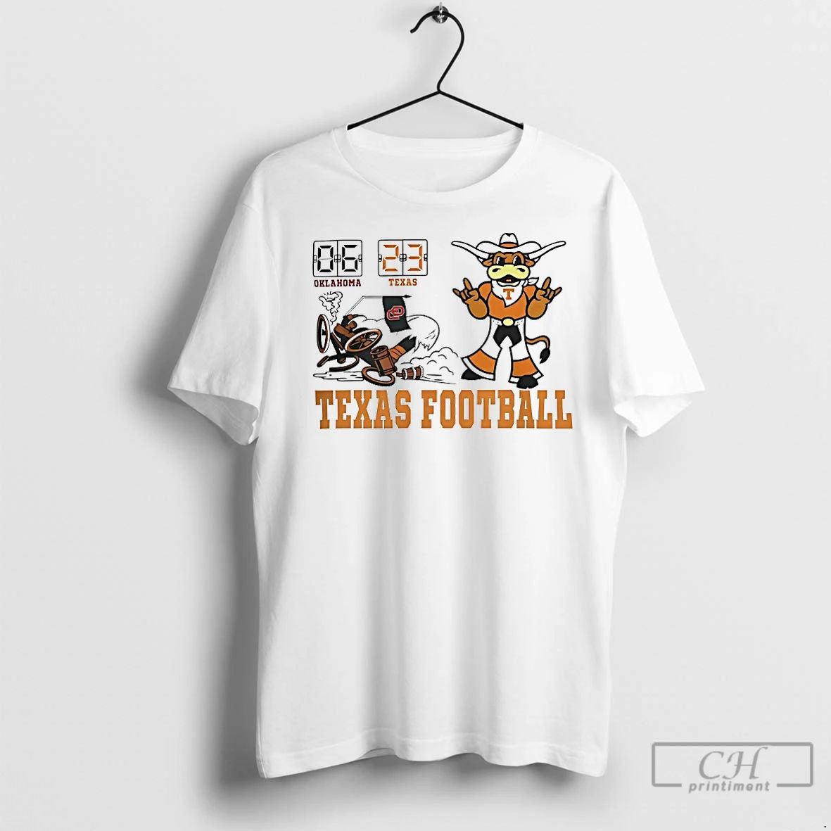 Classic Texas Longhorns Beat Oklahoma Sooners 2025 Red River Rivalry Score 23 6 Mascot