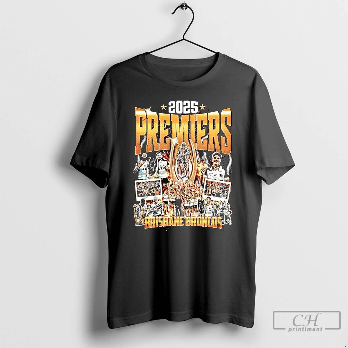 Premium Brisbane Broncos 2025 Premiers Champions Ring Ornaments T Shirts