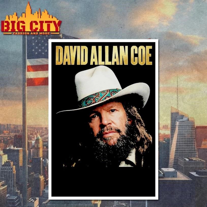 David Allan Coe Vintage Country Music Shirt